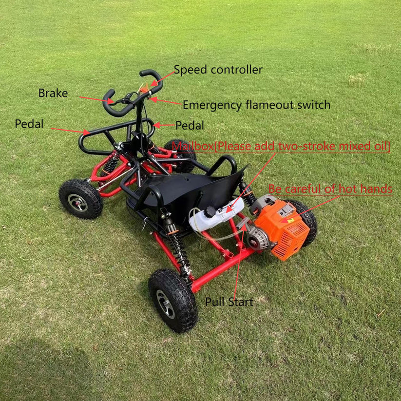 Adventure Awaits: Rugged All-Terrain Off-Road Kart
